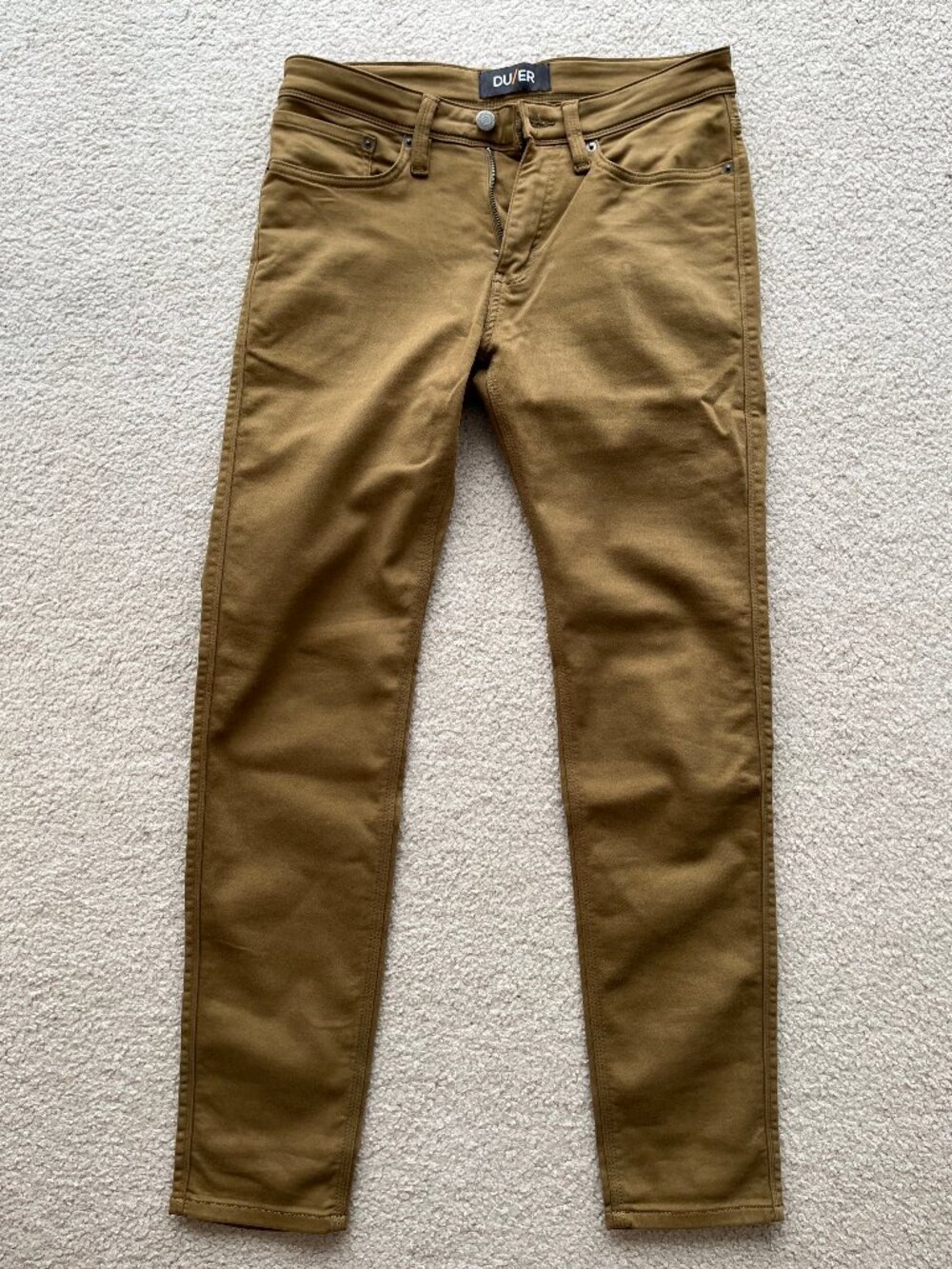 Duer No Sweat Mens Slim Tobacco